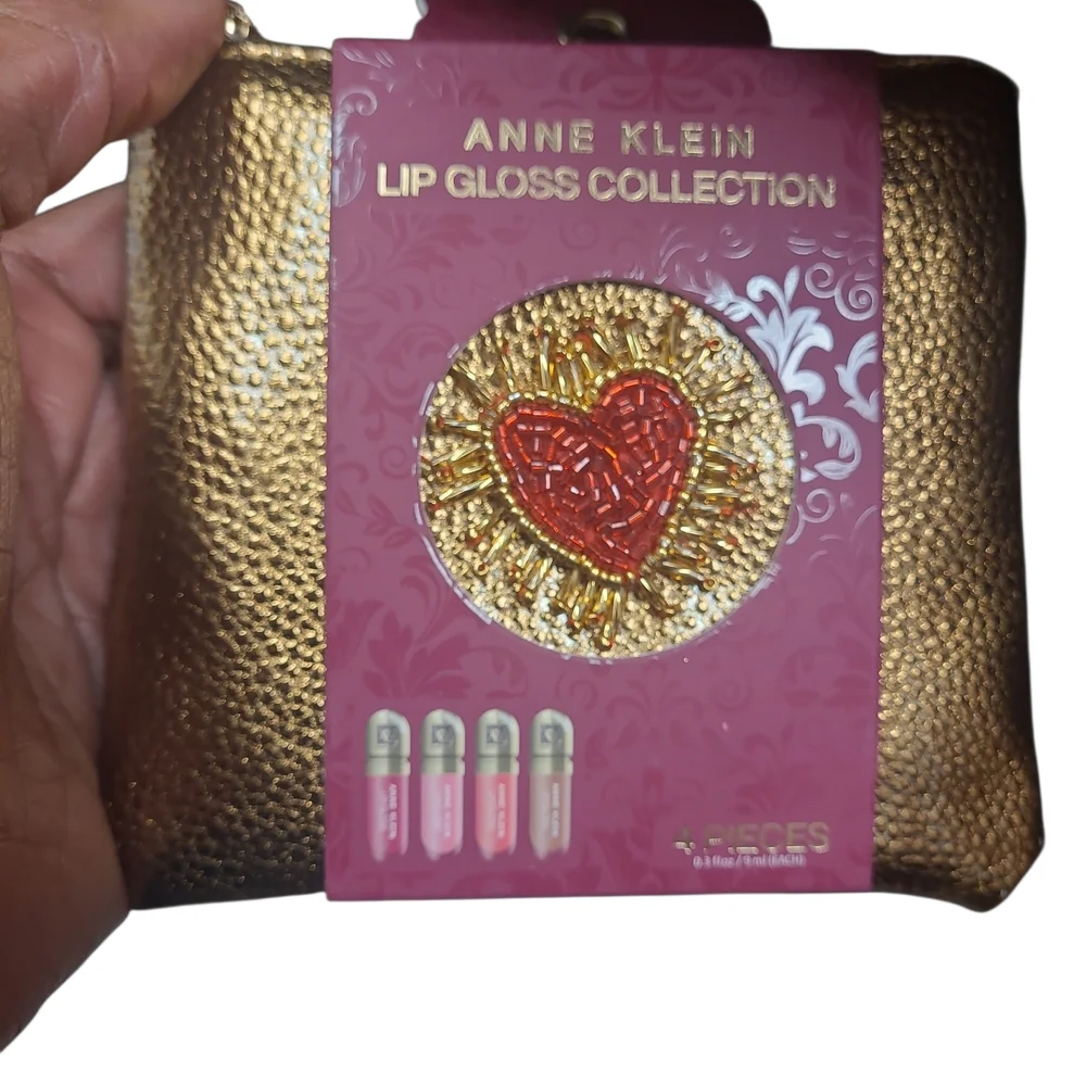 Anne Klein Gold Lip Gloss Collection